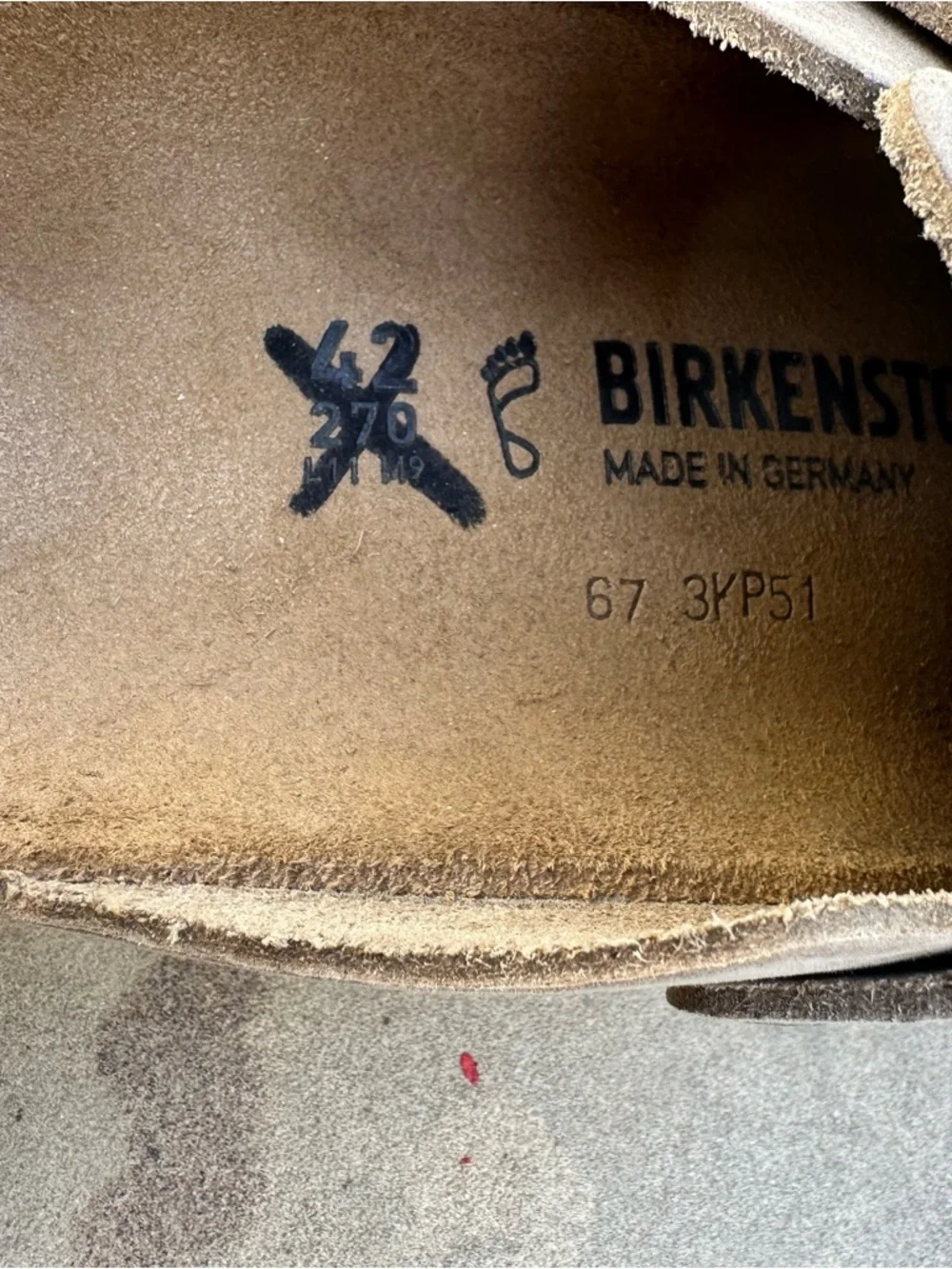 Birkenstock Boston Crosstown Oiled Leather Clogs Tobacco Brown Size 9-9.5 NEW